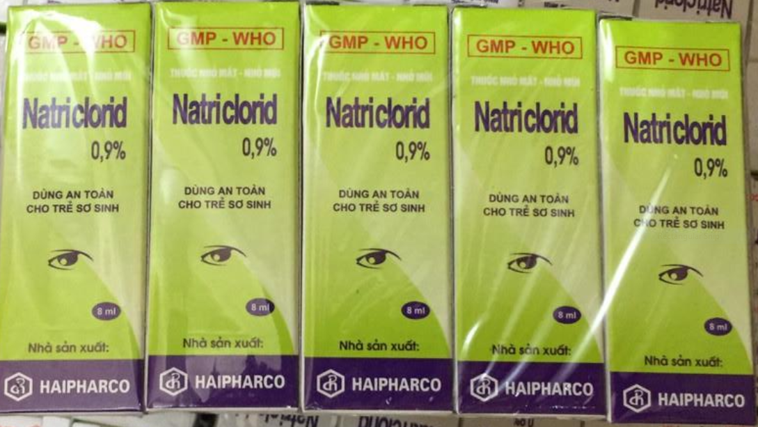 Natri Clorid 0,9% Haipharco (Lốc/10c/8ml)