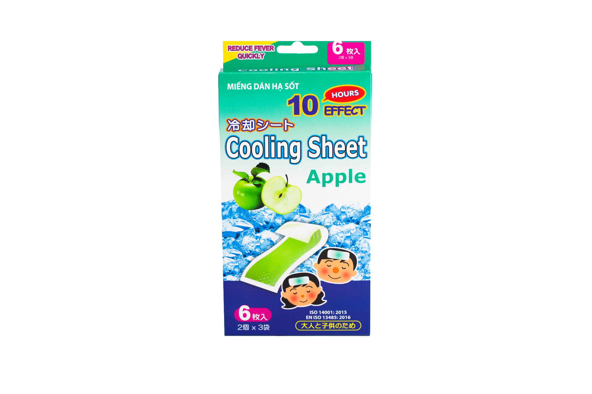 Dán Hạ Sốt Cooling Sheet Apple Tanaphar (H/6m)