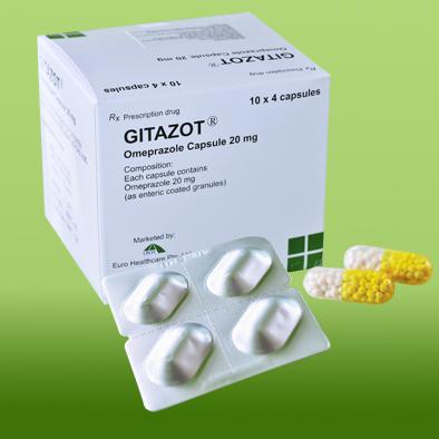 Gitazot 20 (Omeprazol) Globe (H/100v)