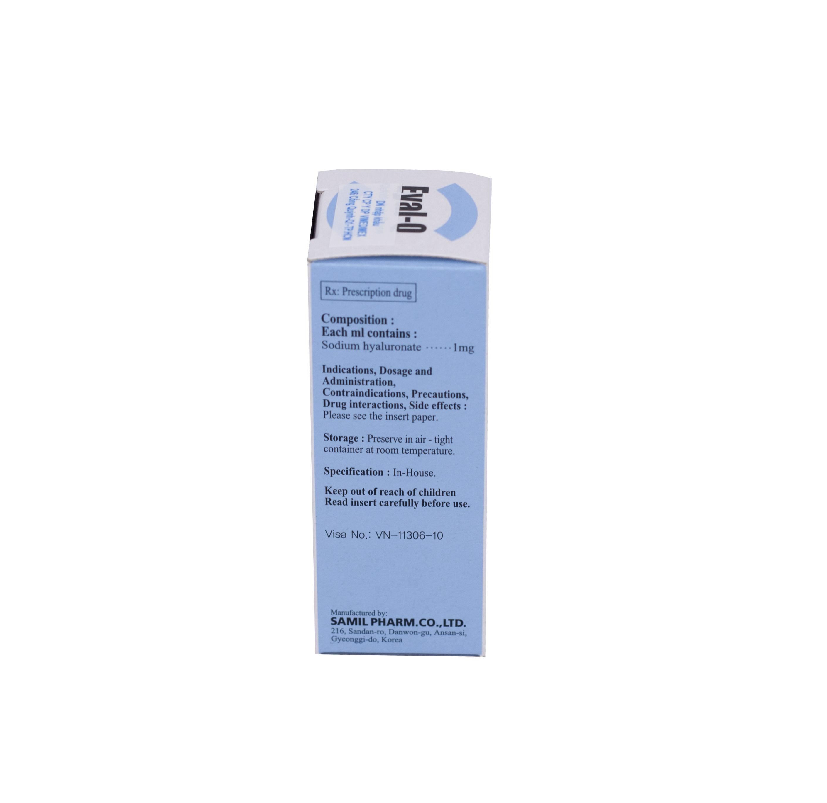 Eyal-Q (Sodium Hyaluronate) Samil (C/5ml)