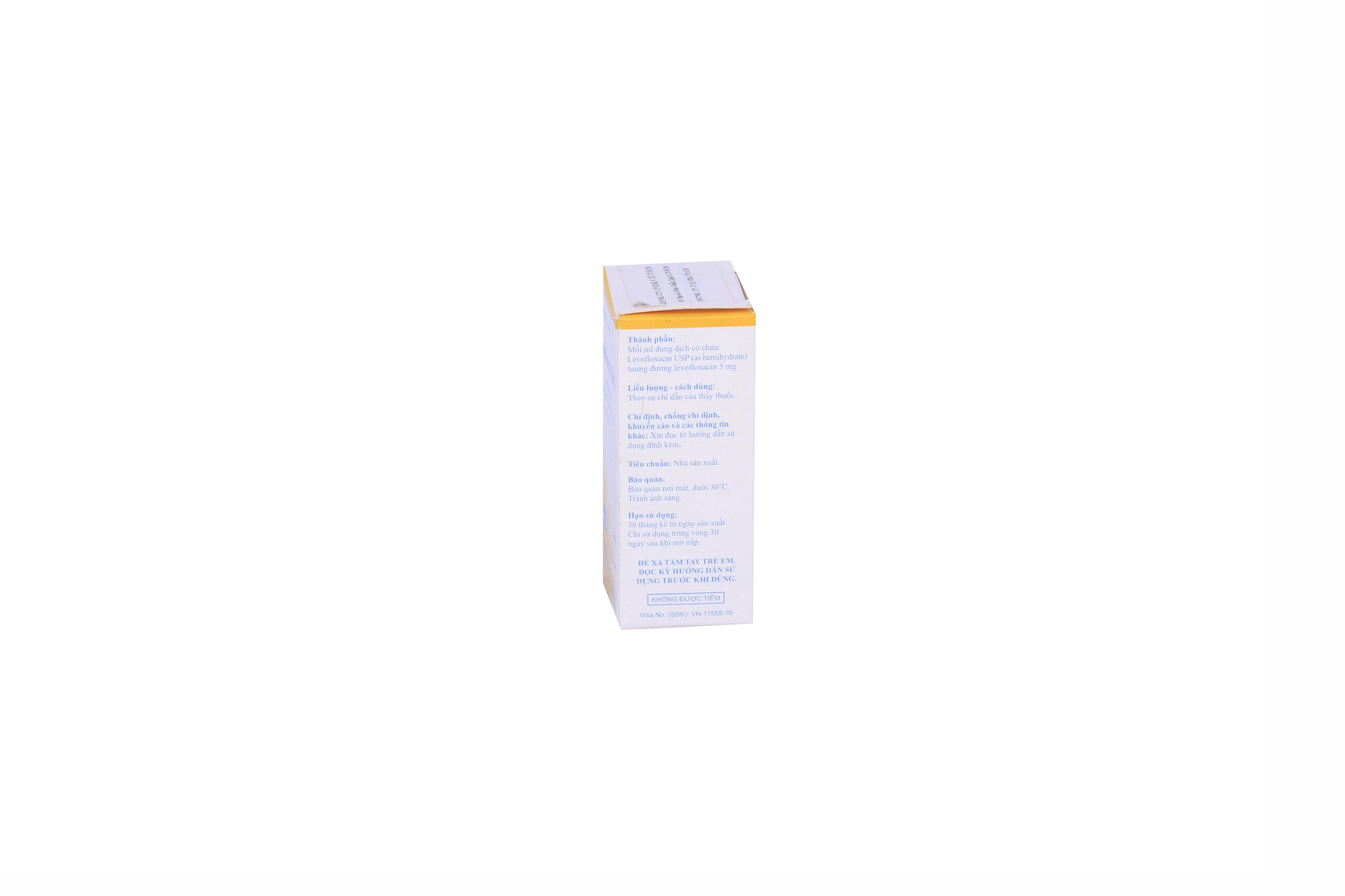 Leeflox 0.5% (Levofloxacin) Centaur (Lốc/10c/5ml)