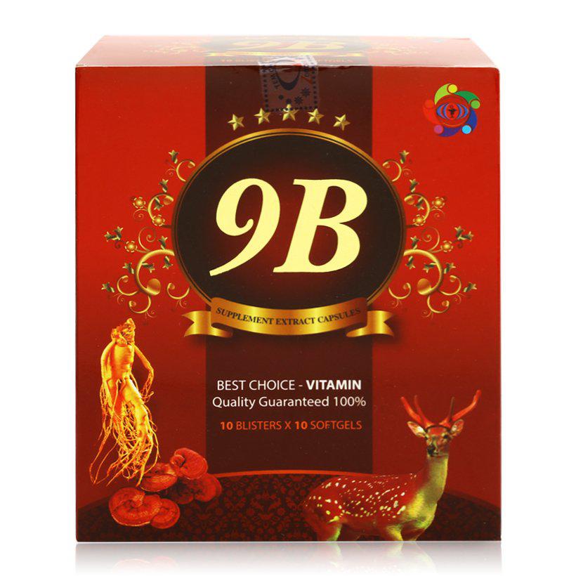 9B Supplement Extract Capsules (H/100v)