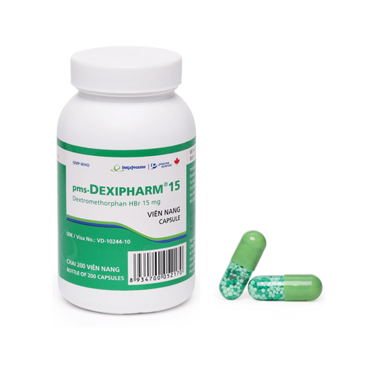 Dexipharm 15 (Dextromethorphan) Capsules Imexpharm (C/200v)
