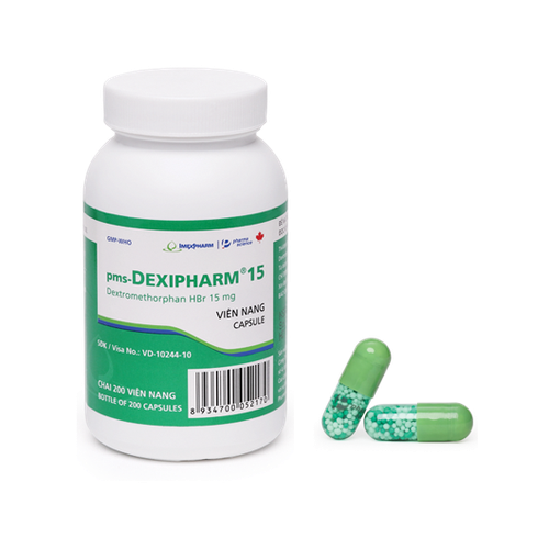 Dexipharm 15 (Dextromethorphan) Capsules Imexpharm (C/200v)