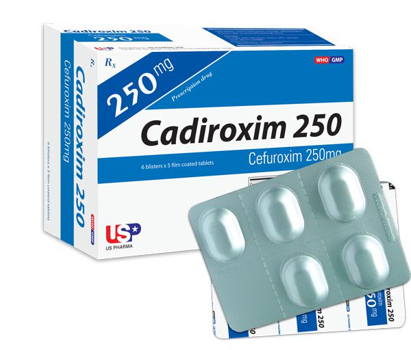 Cadiroxim (Cefuroxim) 250mg US Pharma (H/30v)