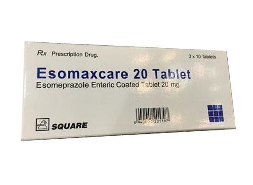 Esomaxcare 20 (Esomeprazol) Square (H/30v)