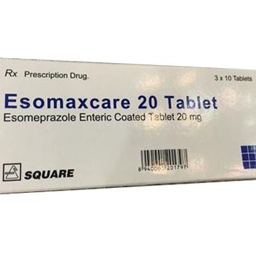 Esomaxcare 20 (Esomeprazol) Square (H/30v)