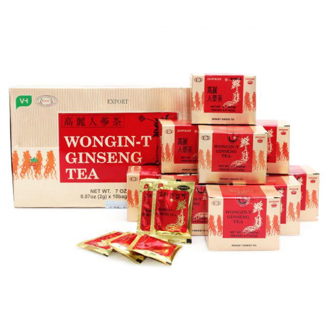 Trà Sâm Wongin-T Ginseng Tea (H/10h/2gr)