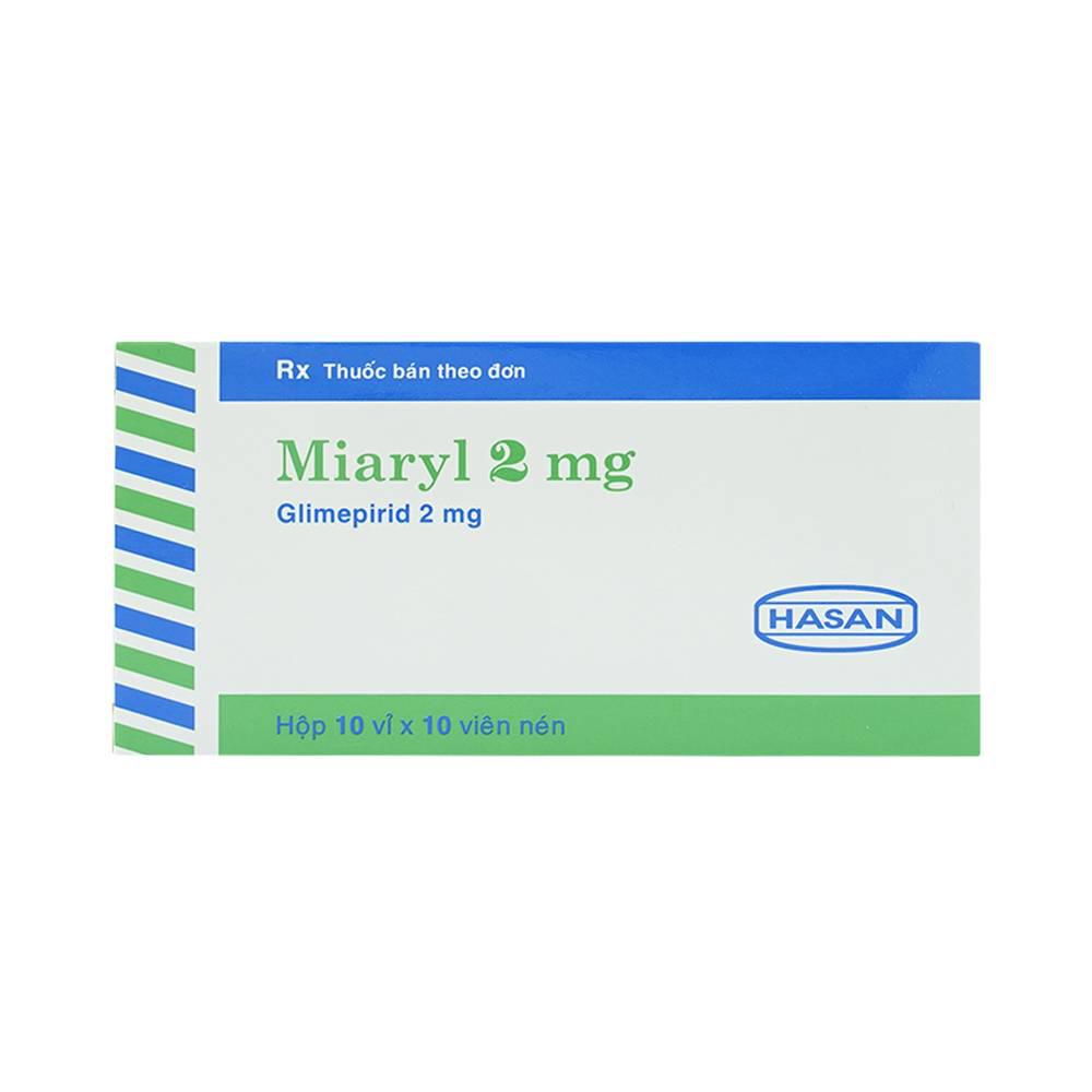 Miaryl 2mg (Glimepirid) Hasan (H/100v)