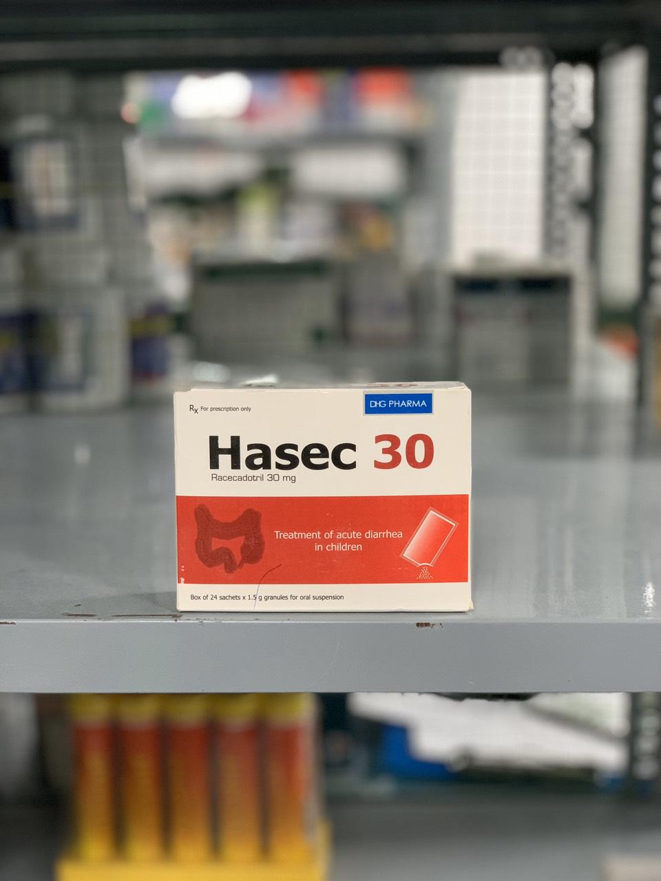 Hasec 30 (Racecadotril) DHG (H/24g)