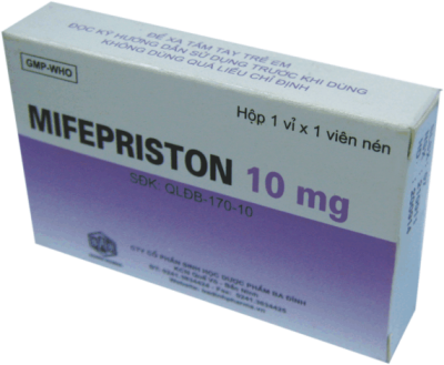 Mifepristone 10mg Ba Đình (Lốc/10h/1v)