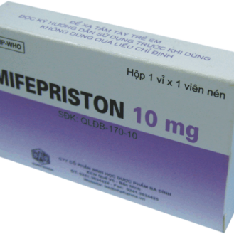 Mifepristone 10mg Ba Đình (Lốc/10h/1v)