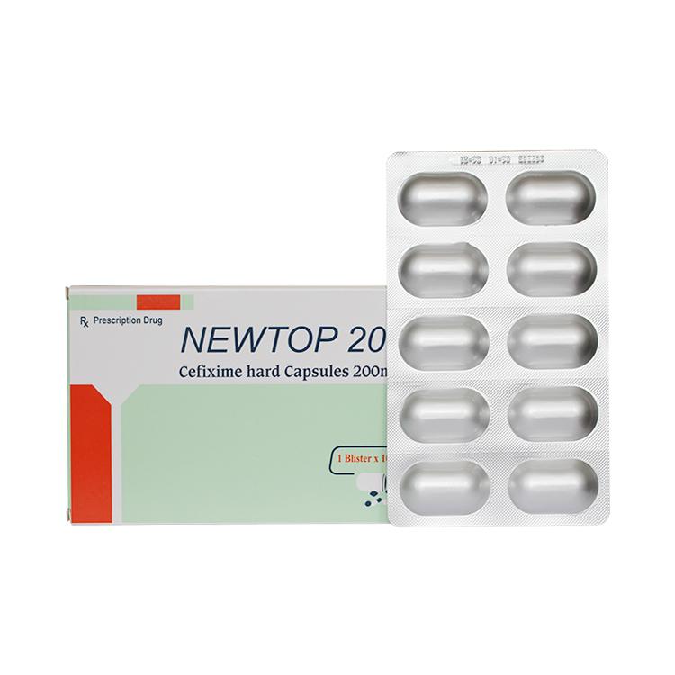 Newtop (Cefixim) 200mg Maxim (H/10v)