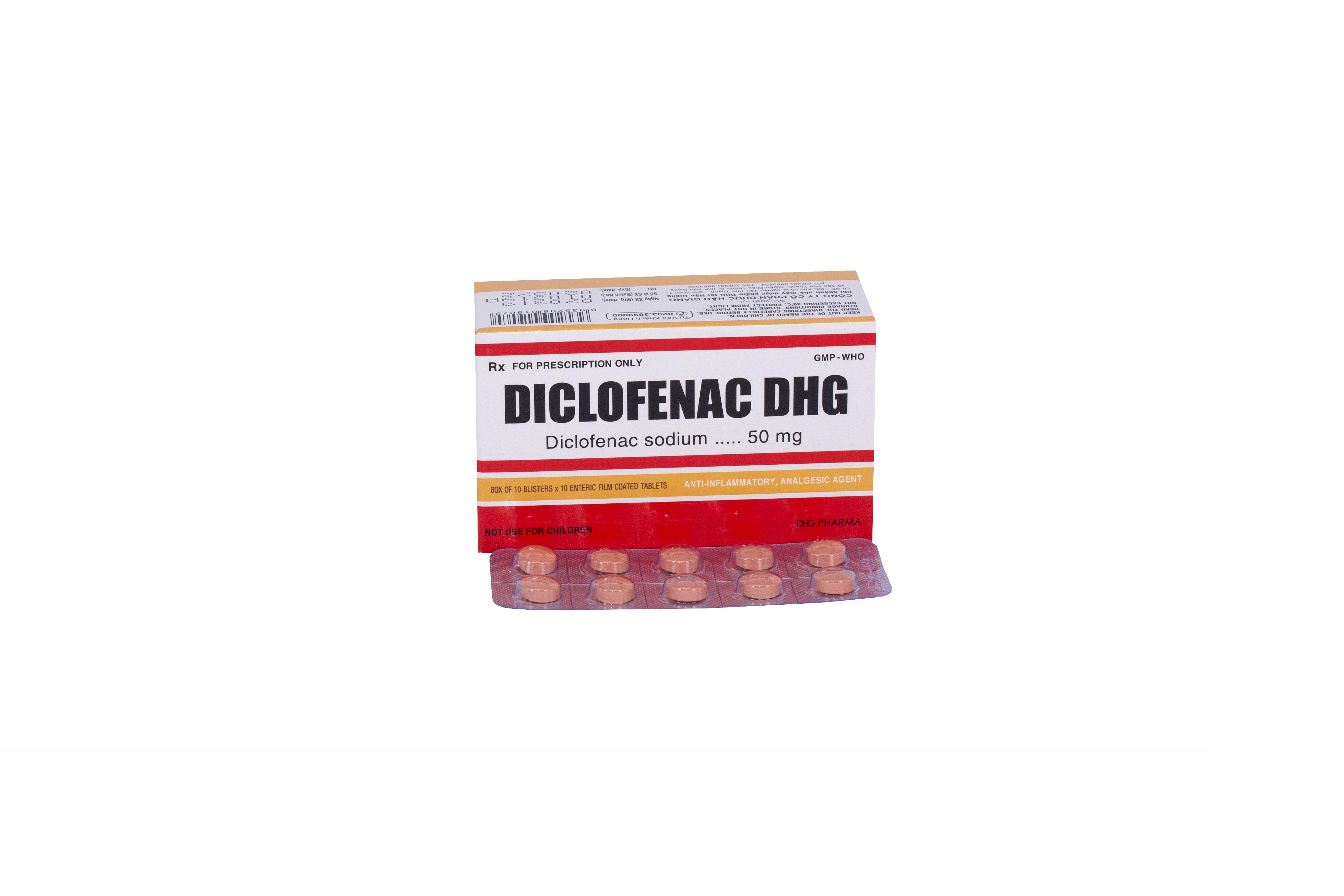 Diclofenac 50mg DHG Pharma (H/100v)