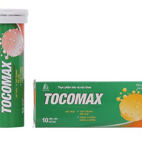 Viên Sủi Bổ Sung Vitamin Tocomax Boston (Tuýp/10 Viên)