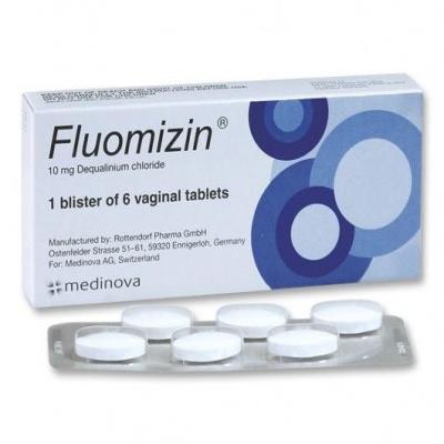 Fluomizin 10mg (Dequalinium) Medinova (H/6v)