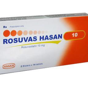 Rosuvas 10 (Rosuvastatin) Hasan (H/28v)