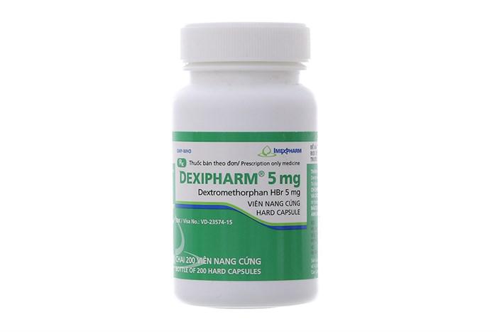 Dexipharm 5mg (Dextromethorphan) Imexpharm (C/200v)(Viên Nang)