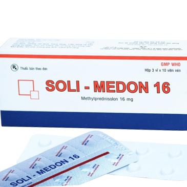 Soli - Medon 16mg (Methylprednisolon) Pfizer (H/30v)