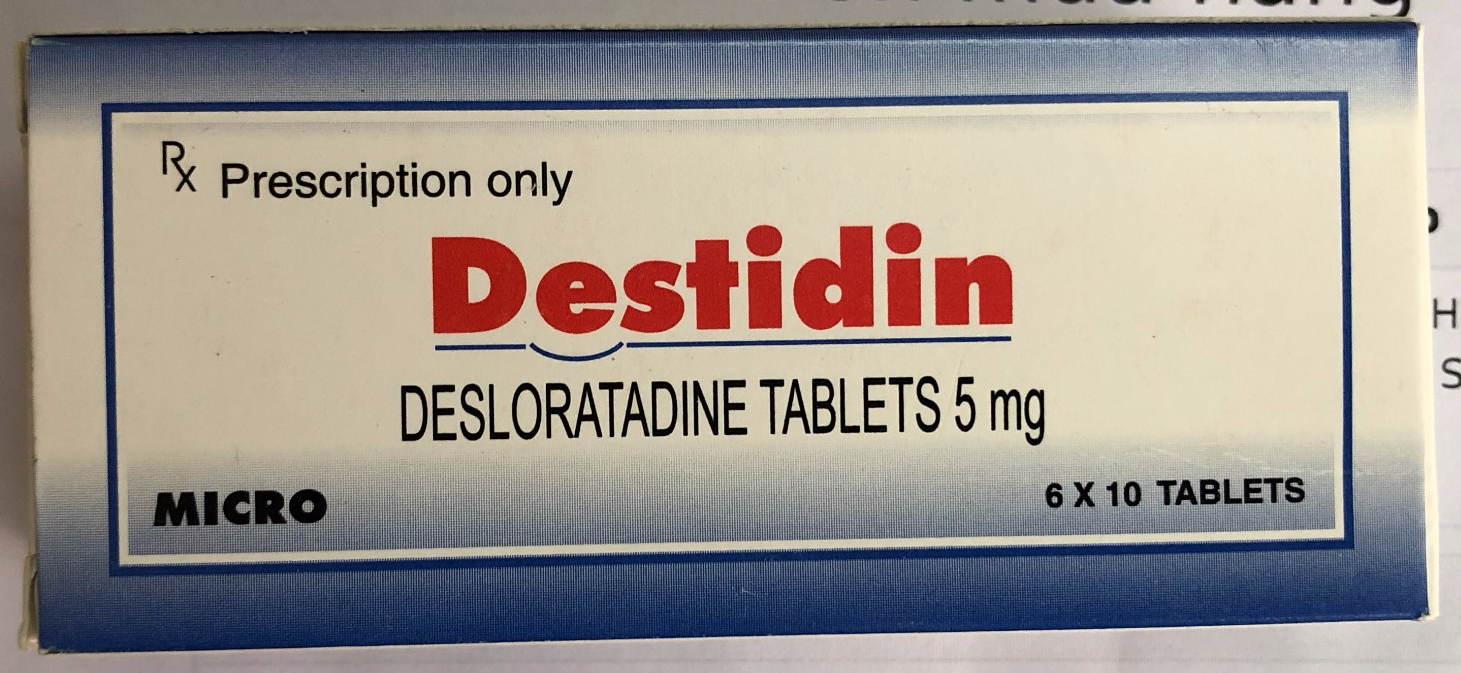 Destidin (Desloratadin) 5mg Micro Labs (H/60v)