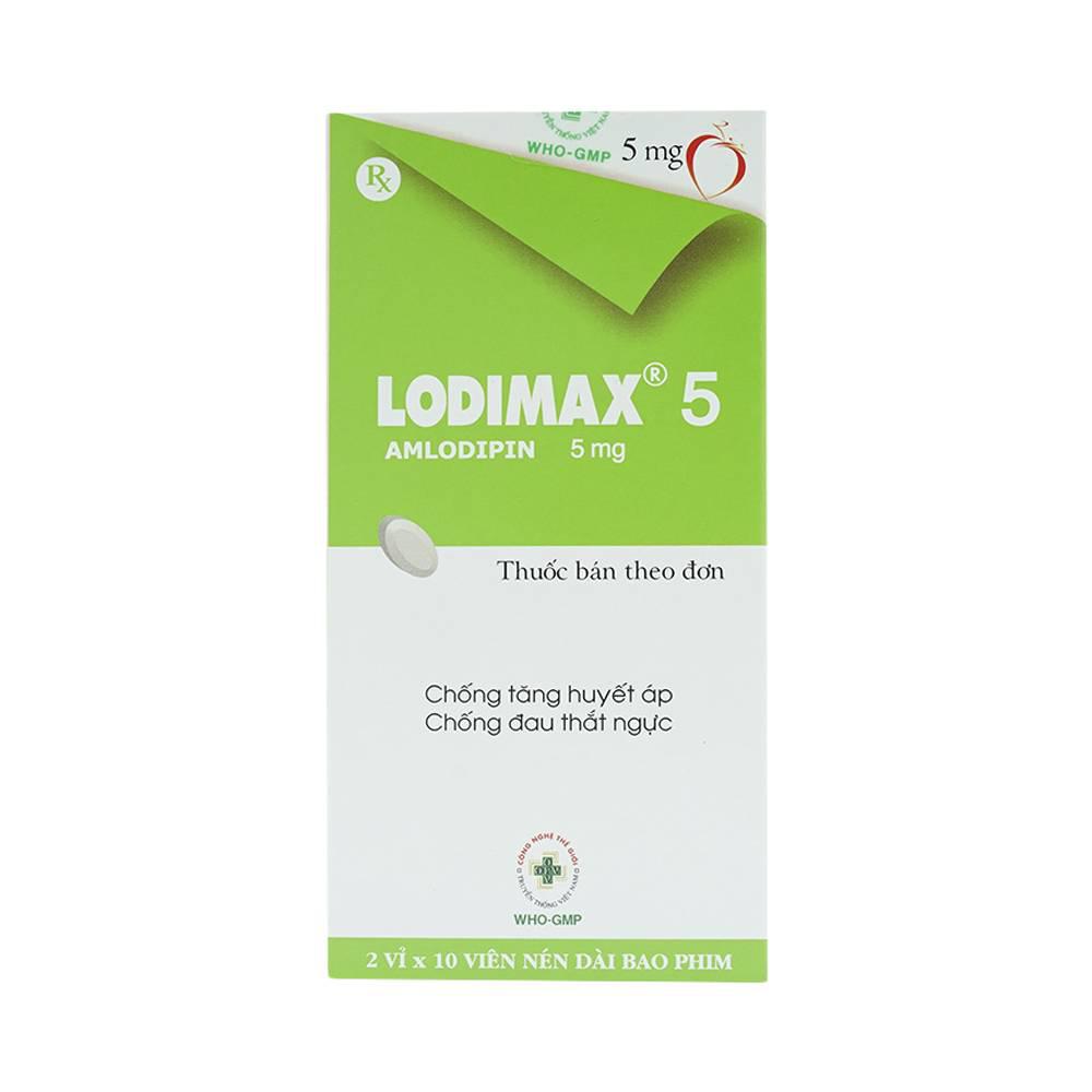 Lodimax 5 (Amlodipin) OPV (H/20v)