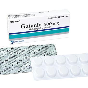 Gatanin 500mg (N-Acetyl DL-Leucin) Euvipharm (H/20v)