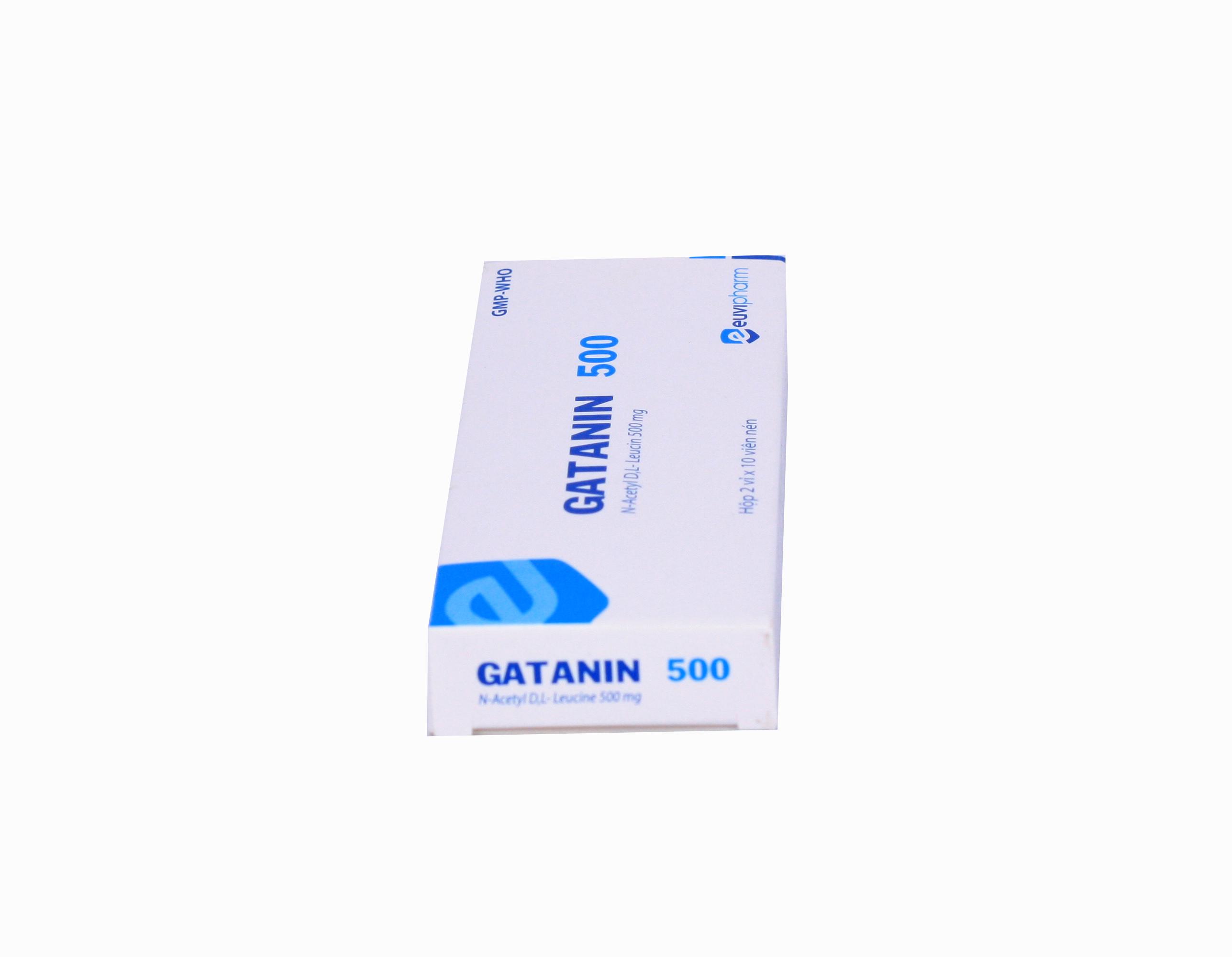 Gatanin 500mg (N-Acetyl DL-Leucin) Euvipharm (H/20v)