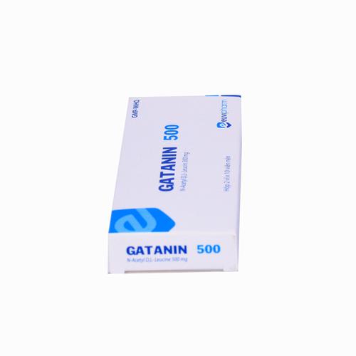 Gatanin 500mg (N-Acetyl DL-Leucin) Euvipharm (H/20v)