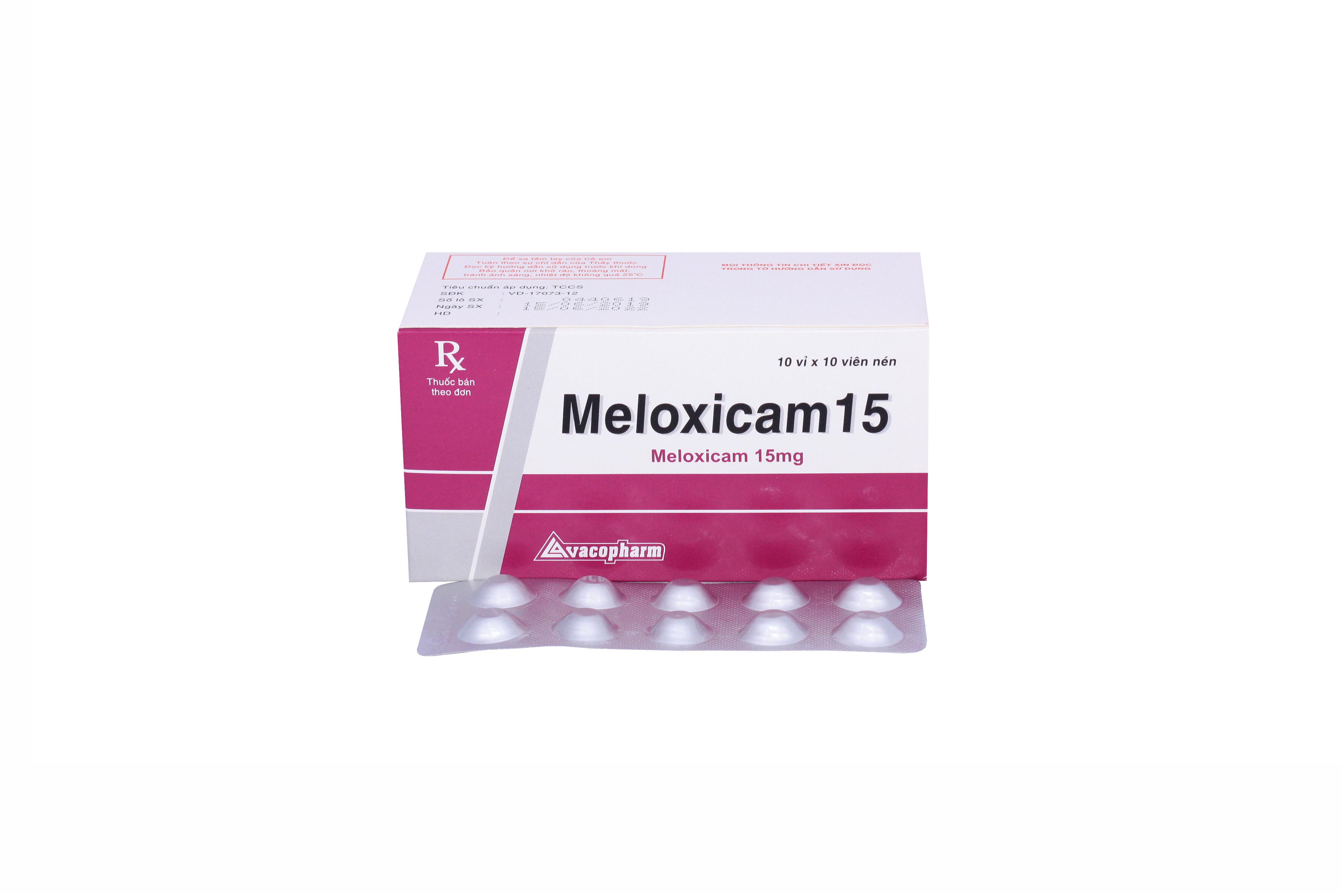 Meloxicam 15mg Vacopharm (H/100v)