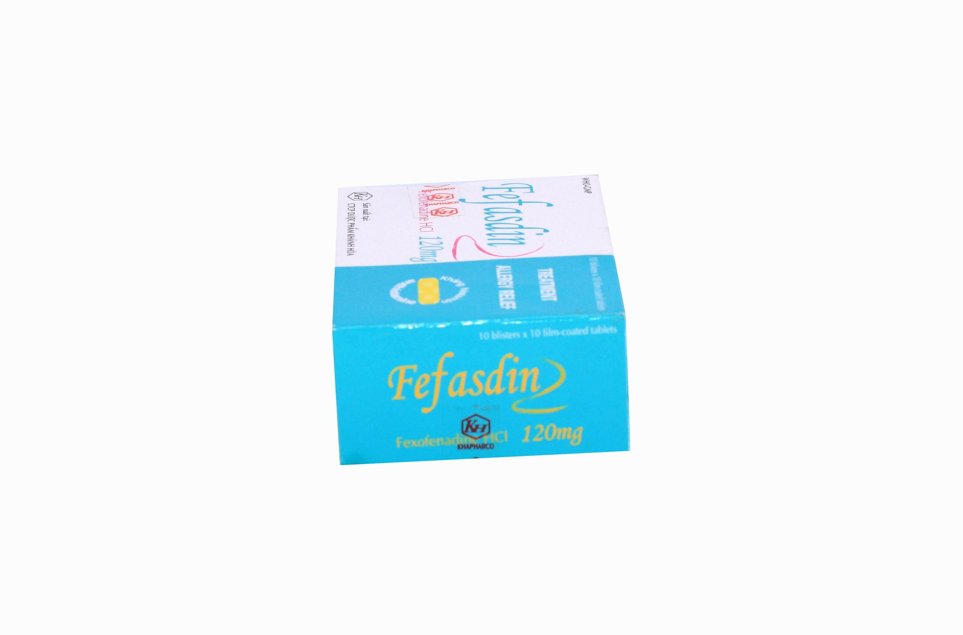 Fefasdin (Fexofenadin) 120mg Khapharco (H/100v)