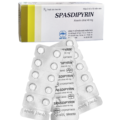 Spasdipyrin 40 (Alverin) Uphace (H/30v)