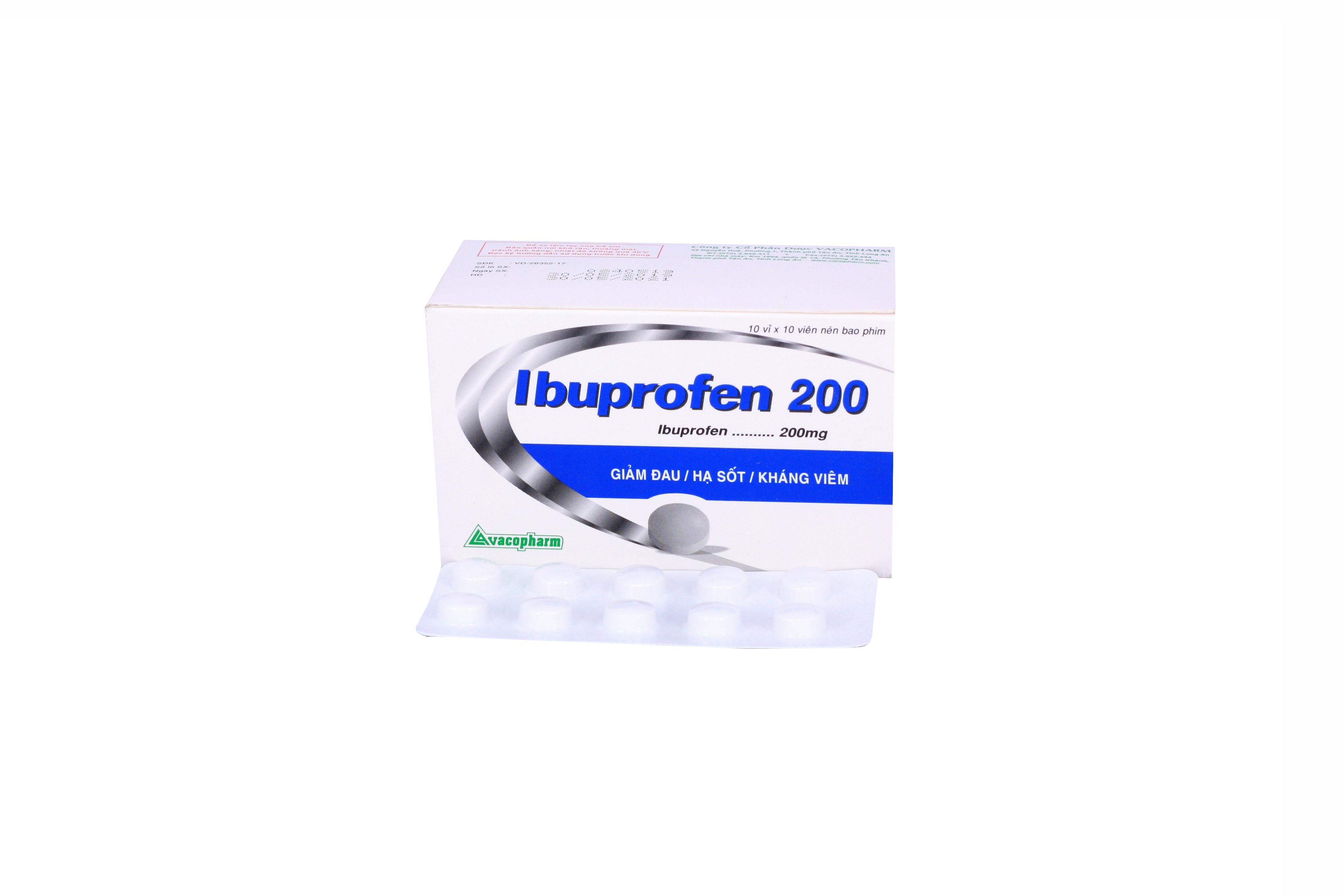 Ibuprofen 200mg Vacopharm (H/100v)