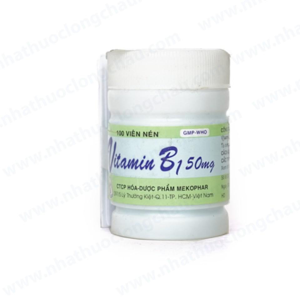 Vitamin B1 50mg Mekophar (C/100v)