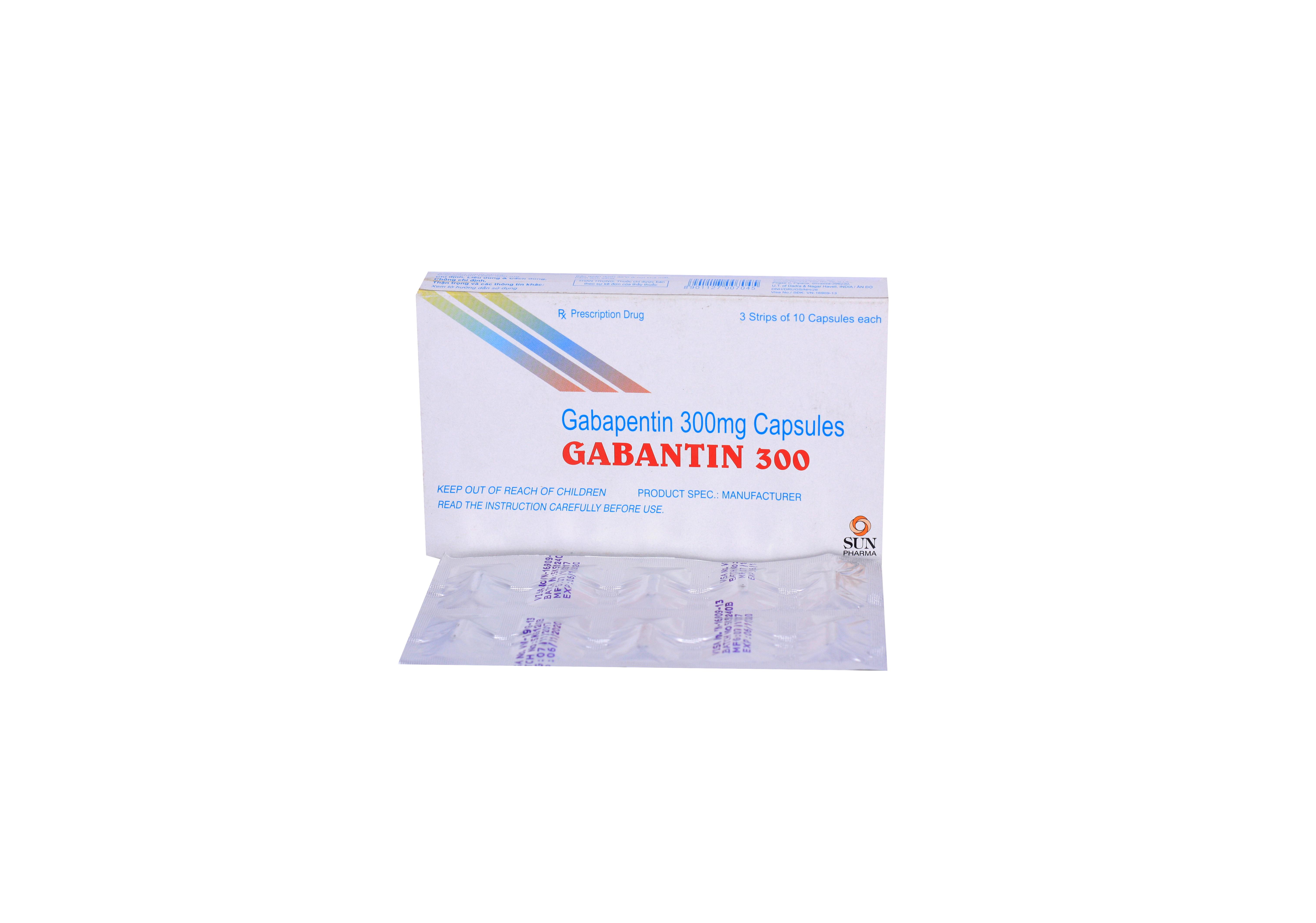 Gabantin (Gabapentin) 300mg Sun (H/30v)