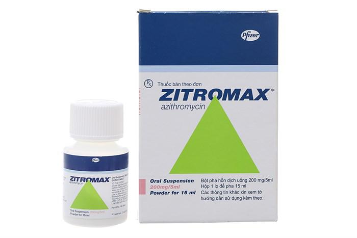 Zitromax (Azithromycin) 200mg/5ml Pfizer (C/15ml)