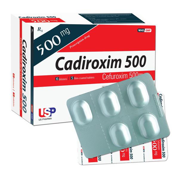 Cadiroxim (Cefuroxim) 500mg US Pharma (H/30v)
