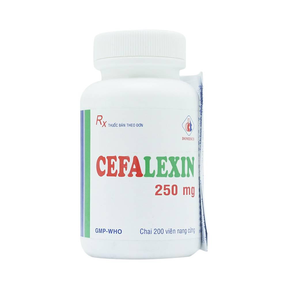 Cefalexin 250mg Domesco (C/200v)
