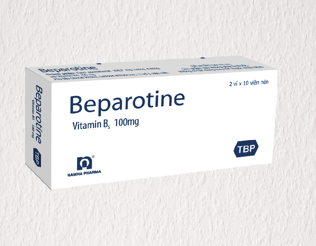 Beparotine 100 (Vitamin B) Nam Hà (Lốc/5h/20v)
