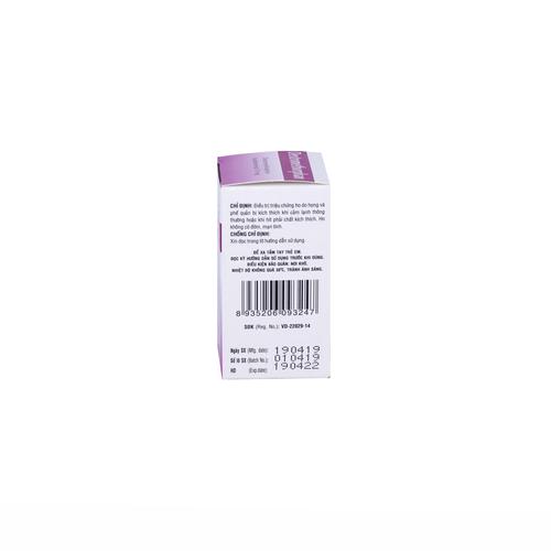 Dextromethorphan 10mg DHG Pharma (C/100v)