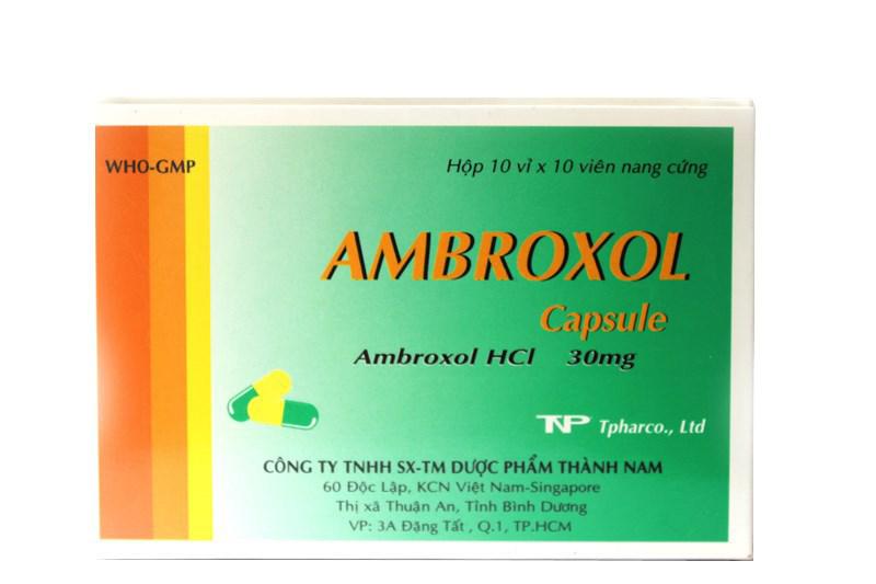 Ambroxol 30mg Thành Nam (H/100v)