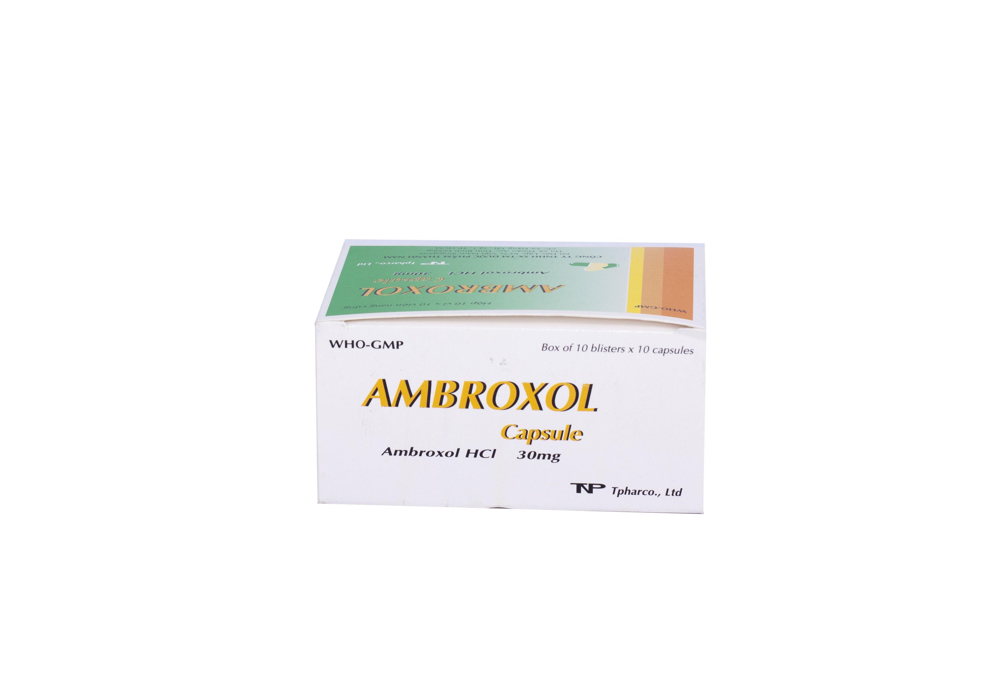 Ambroxol 30mg Thành Nam (H/100v)