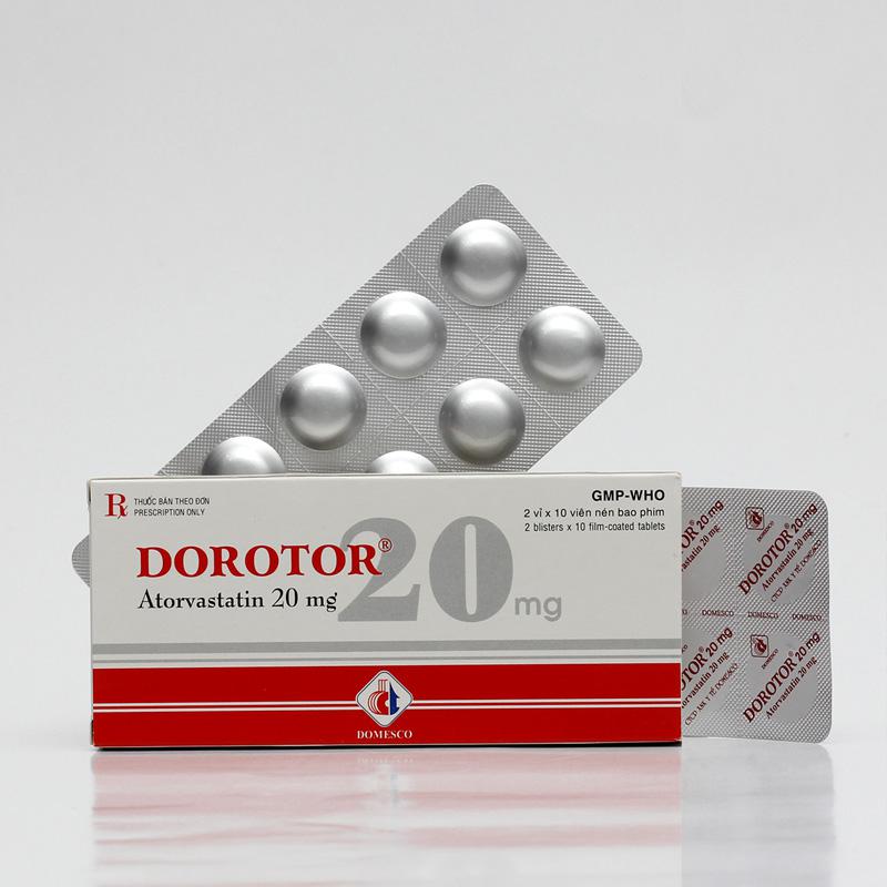 Dorotor 20 (Atorvastatin) Domesco (H/20v)