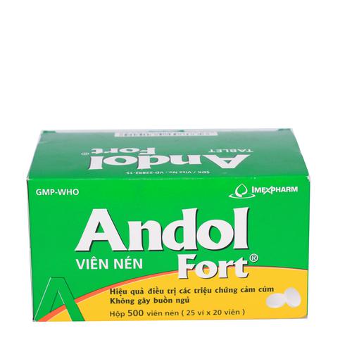 Andol Fort 500mg Imexpharm (H/500v)