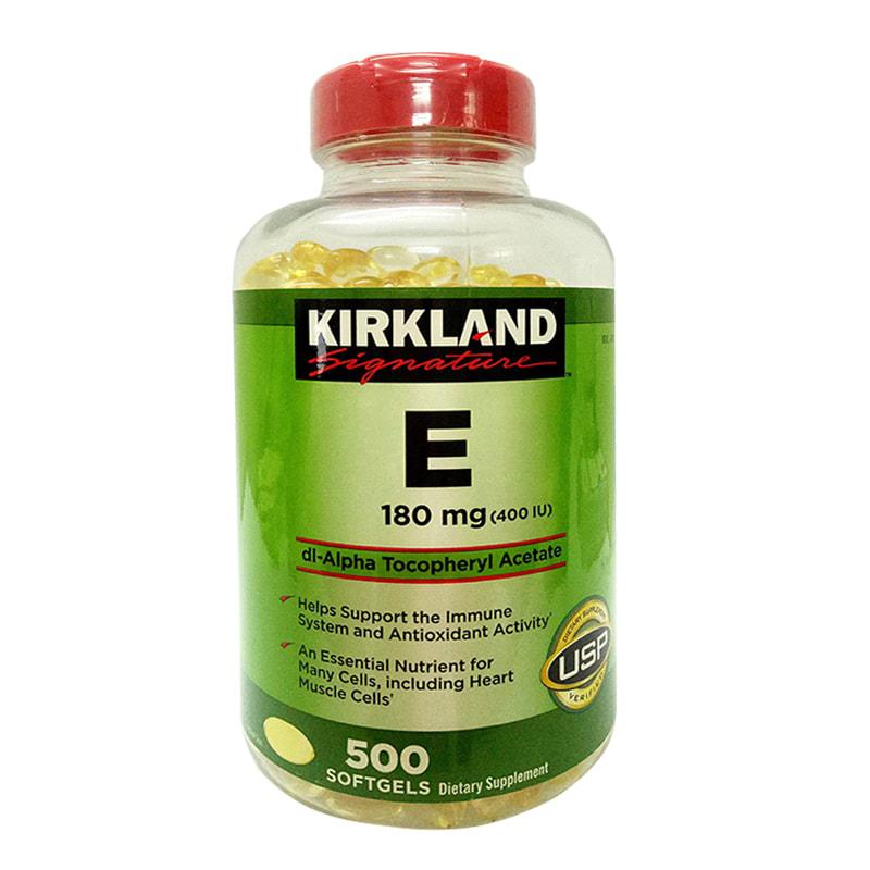 Vitamin E 400 Kirkland (C/500v)