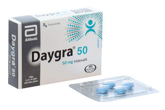 Daygra 50 (Sildenafil) Glomed (H/4v)