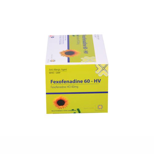 Fexofenadine 60 HV US Pharma (H/100v)