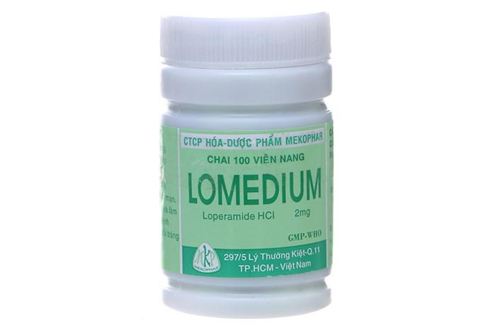 Lomedium 2 (Loperamid) Mekophar (Lốc/10c/100v)