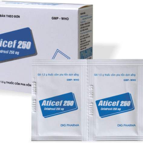 Aticef 250 (Cefadroxil) DHG Pharma (H/24g)