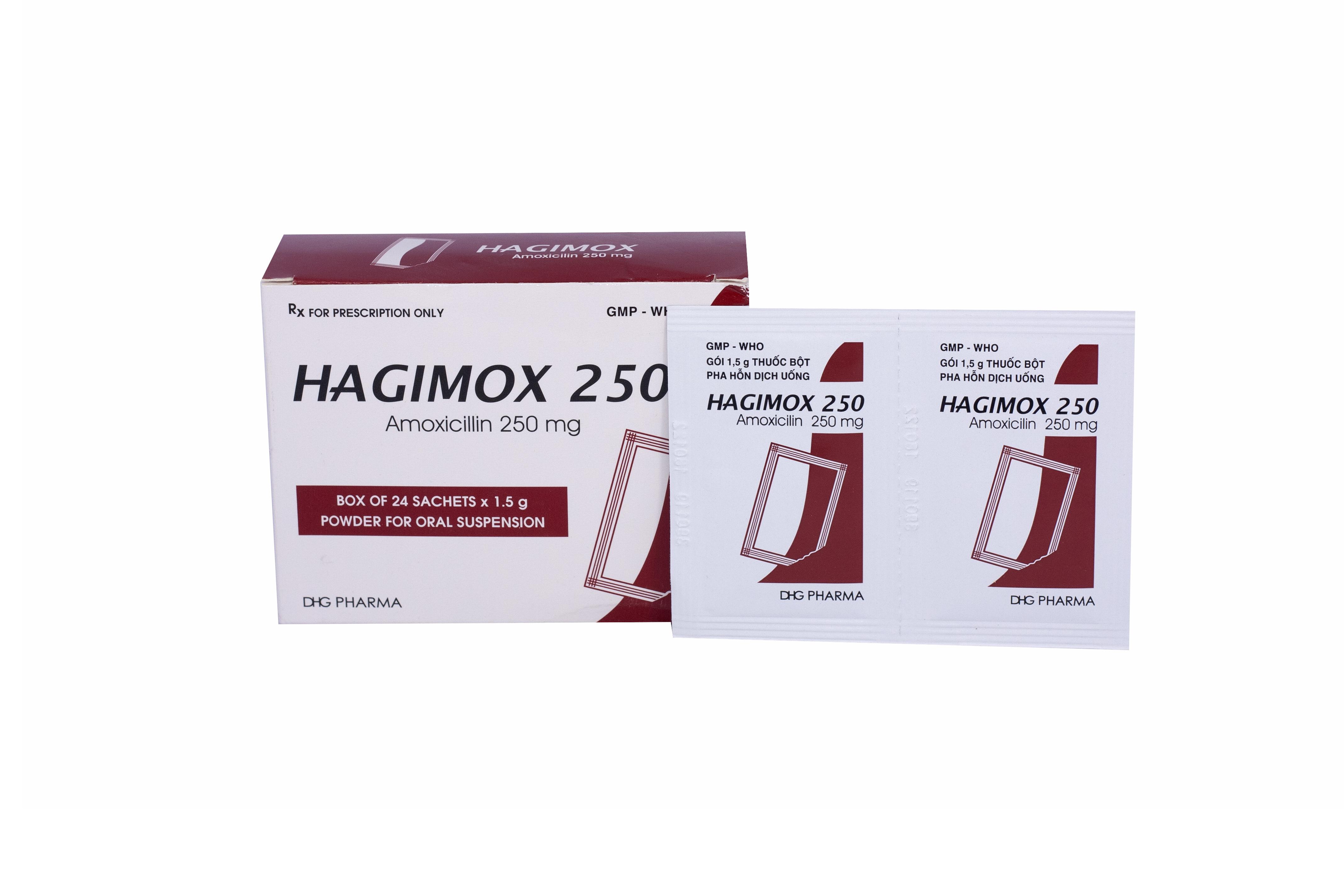 Hagimox 250 (Amoxicillin) DHG Pharma (H/24g)