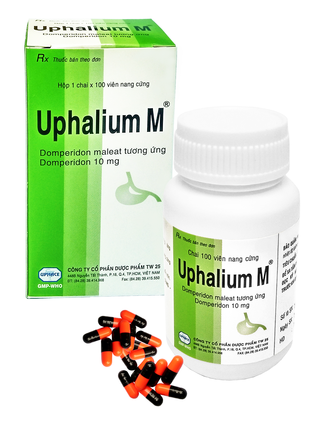 Uphalium-M 10 (Domperidon) Uphace (C/100v)